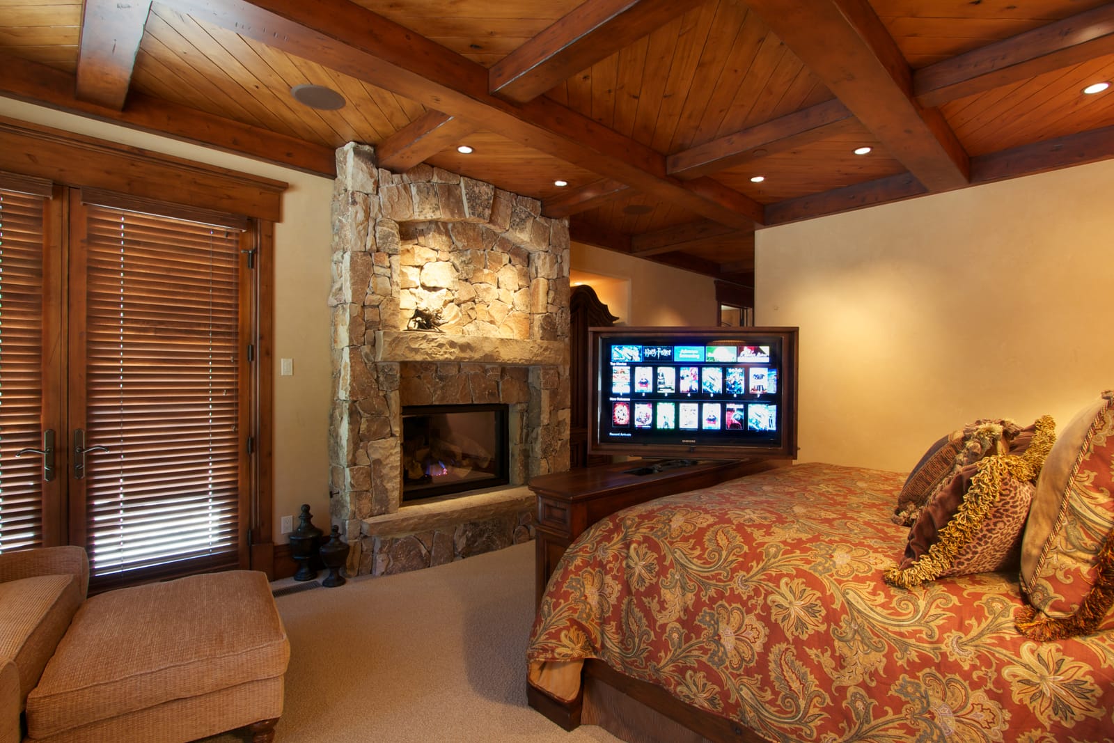 Bedroom smart home installation