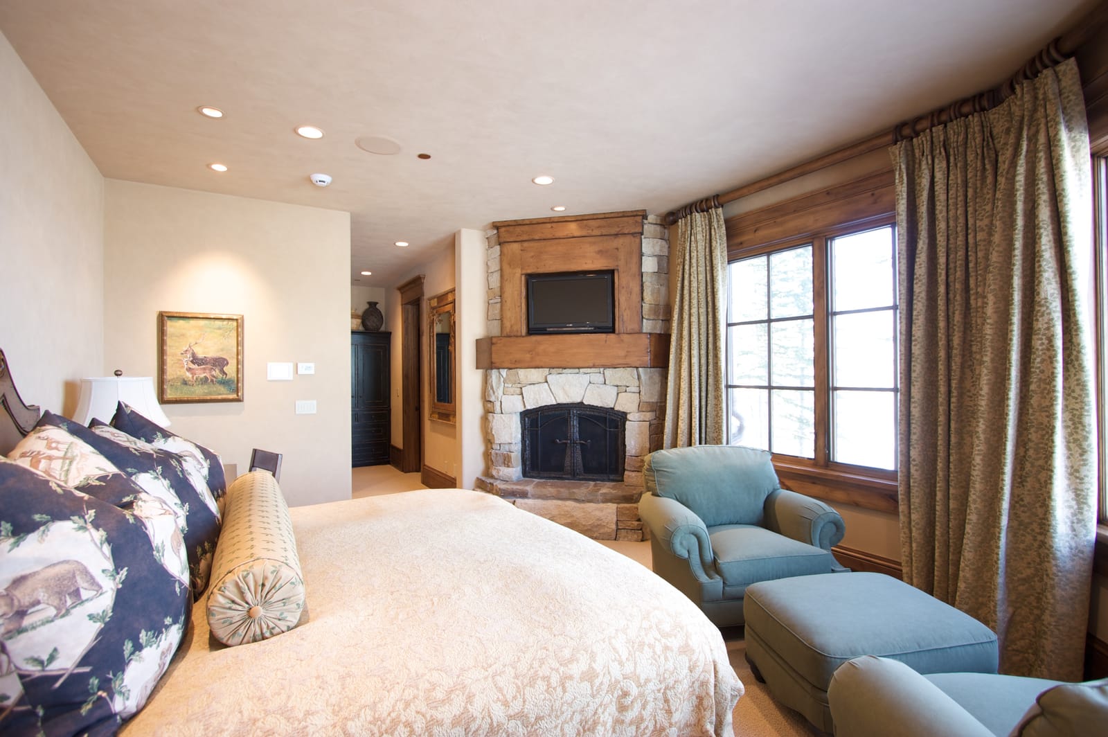 Bedroom smart home installation