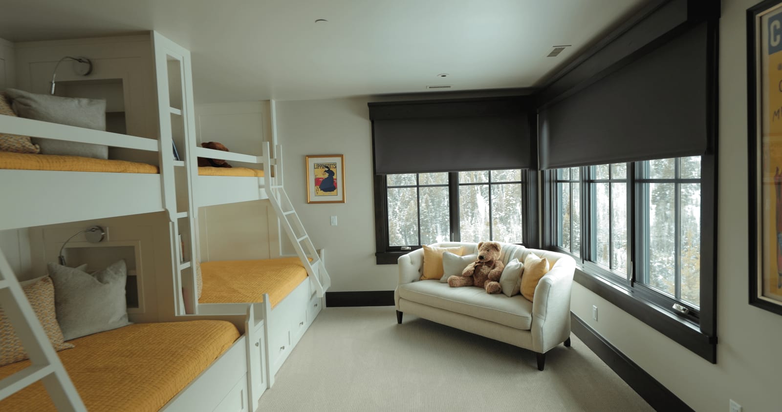 Bedroom smart home installation