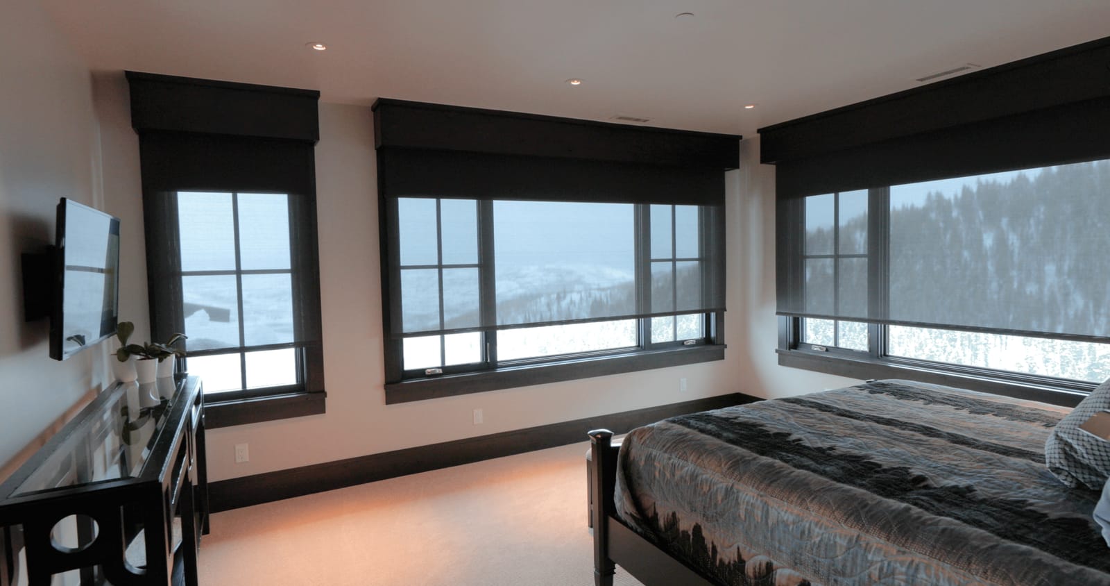 Bedroom smart home installation